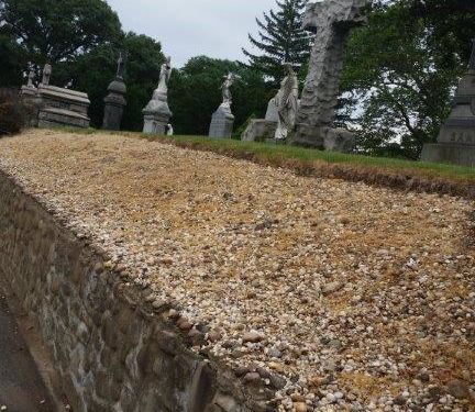 Applied Pre/Post Emergent in Spring. No Growth/Line Trimming Entire Season